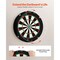 Professional Sisal Fiber Dartboard for Home and Bar Self-Healing Tournament-Size Bristle Board
